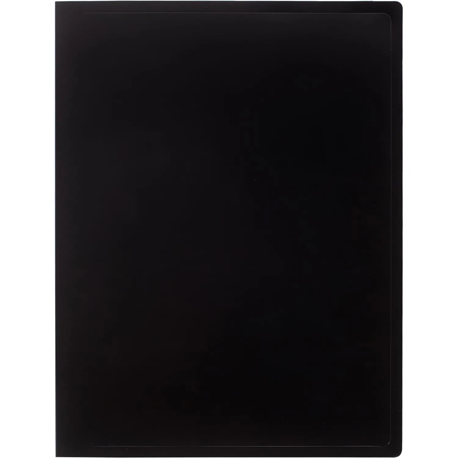 Папка файловая на 80 файлов  A4 35 мм черная (толщина обложки 0.6 мм) - Image 2