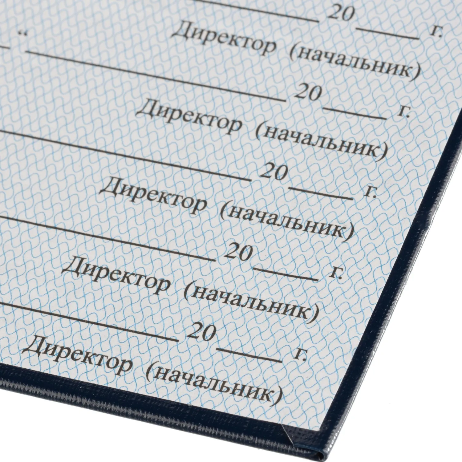 Бланк Билет учащегося для СПО с твёрдой обложкой - Image 3