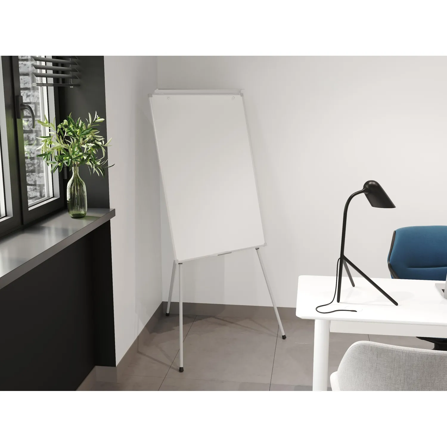 Флипчарт магнитно-маркерный 70x100 см на треноге (1741380) - Image 9