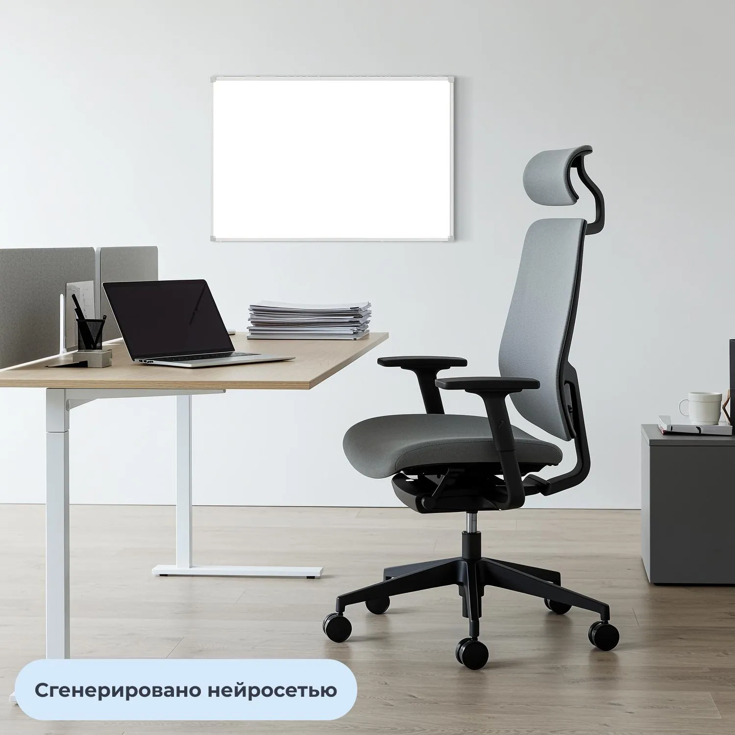Доска магнитно-маркерная  45x60 см односекционная с лаковым покрытием (полочка для маркеров) - Image 6