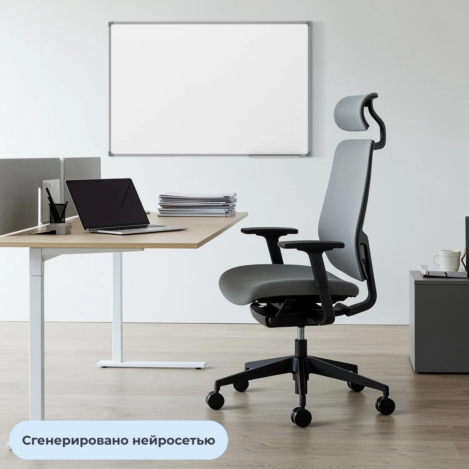 Доска магнитно-маркерная Ф-60 60x90 см односекционная с лаковым покрытием (полочка для маркеров) - Image 6