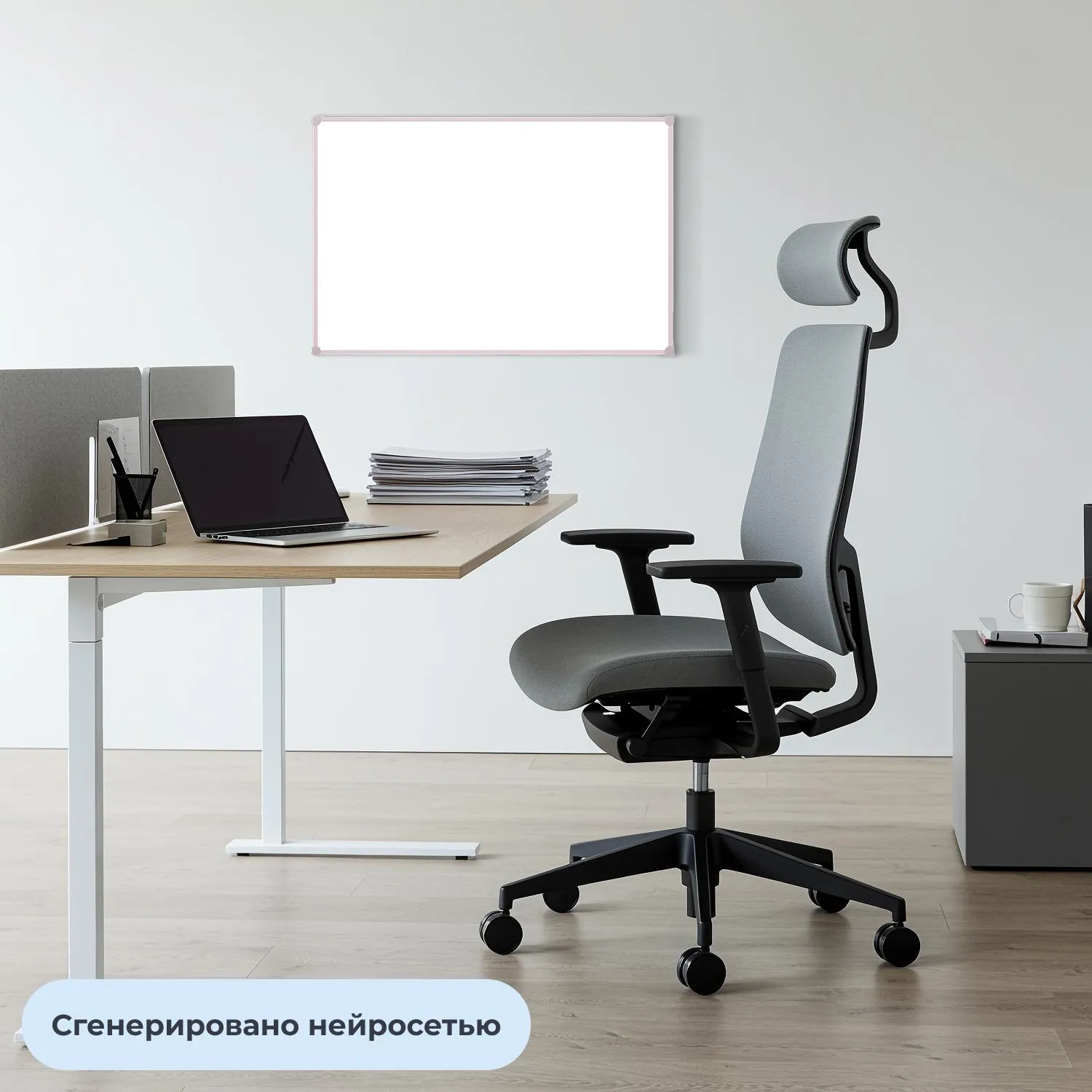 Доска магнитно-маркерная 45x60 см односекционная с лаковым покрытием (полочка для маркеров) - Image 6
