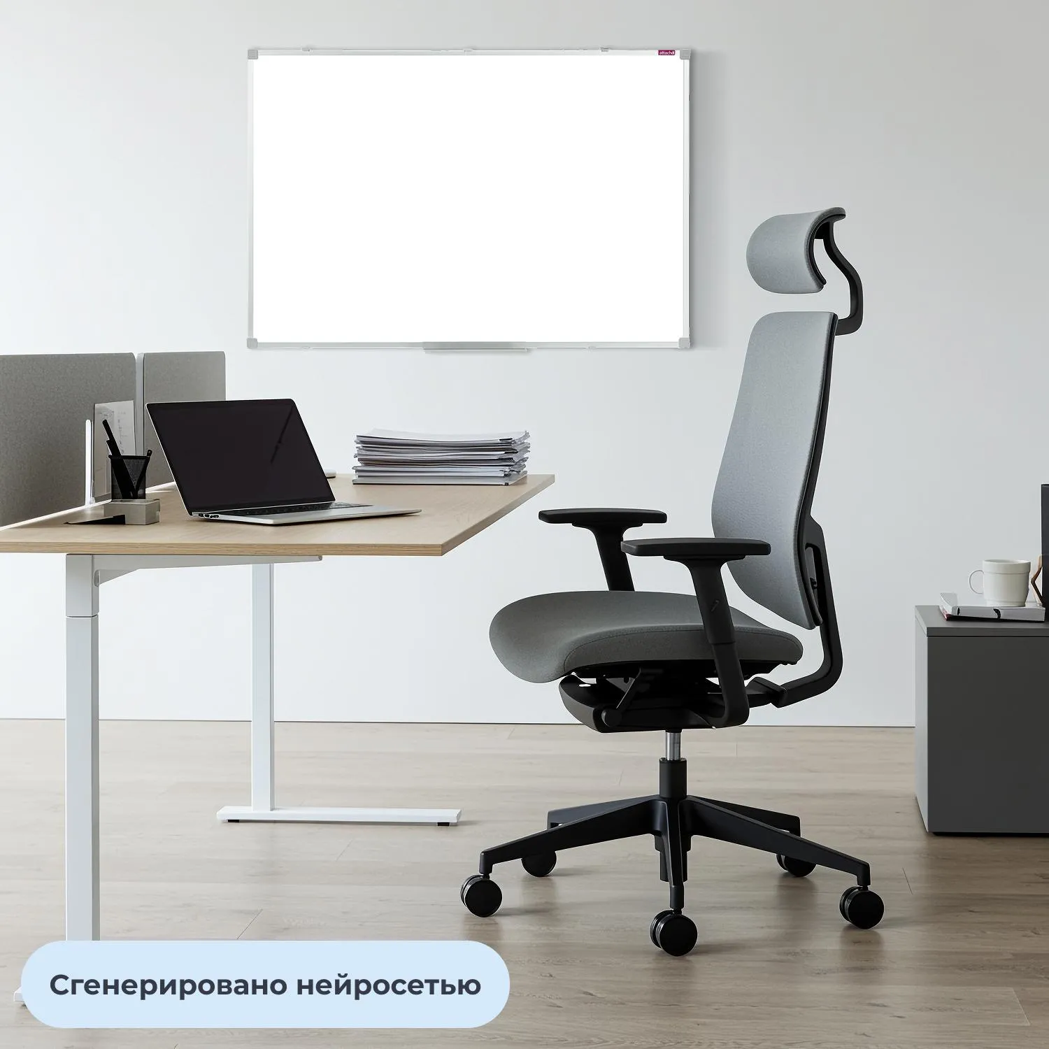 Доска магнитно-маркерная 60x90 см односекционная (полочка для маркеров) - Image 7