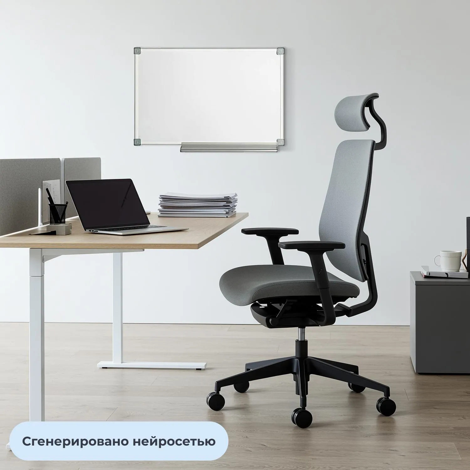 Доска магнитно-маркерная 30x45 см односекционная с лаковым покрытием (полочка для маркеров) - Image 5