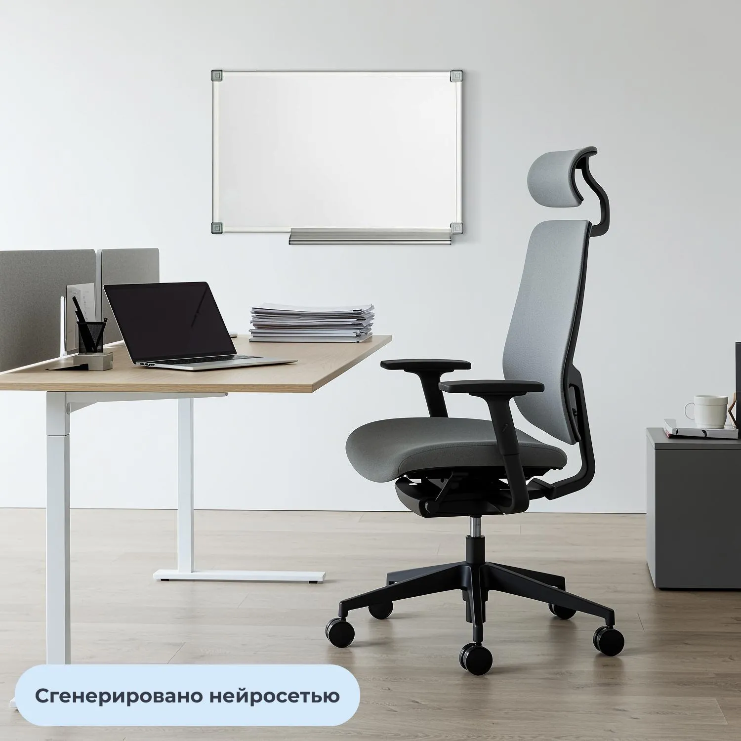 Доска магнитно-маркерная 45x60 см односекционная с лаковым покрытием (полочка для маркеров) - Image 5
