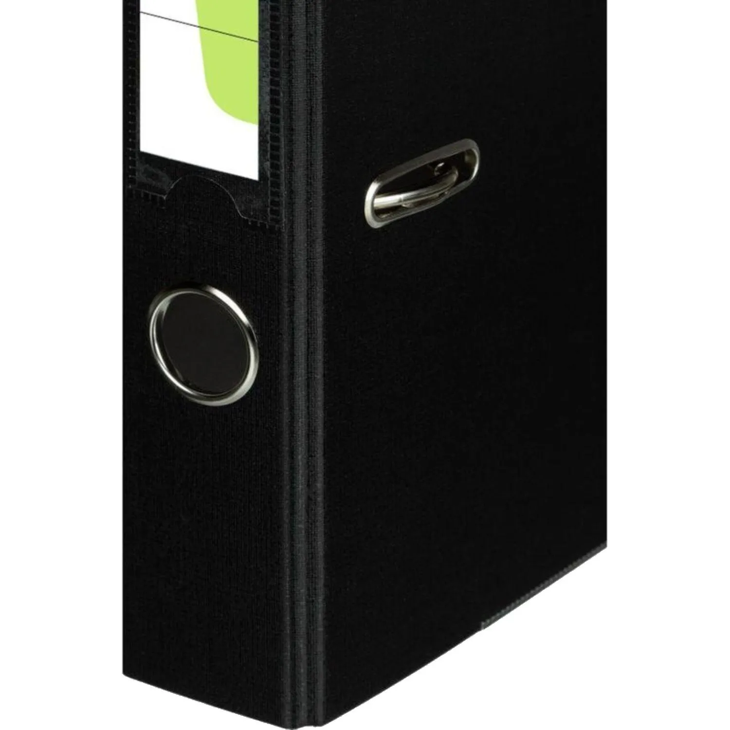 Папка-регистратор Экономи 50 мм чёрная бумвинил/бумага с защитным уголком - Image 8