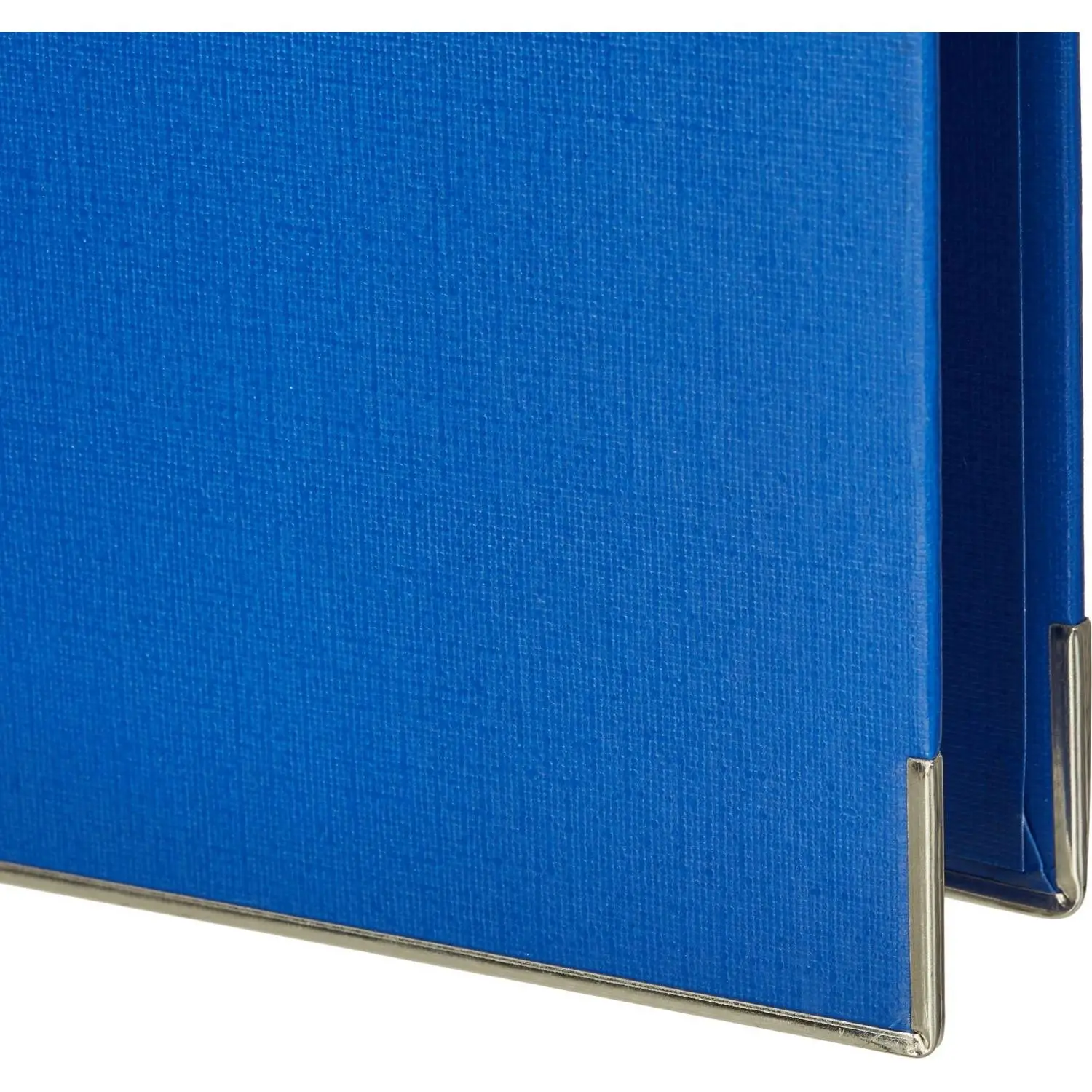 Папка-регистратор Стандарт 50 мм синяя бумвинил с защитным уголком - Image 4