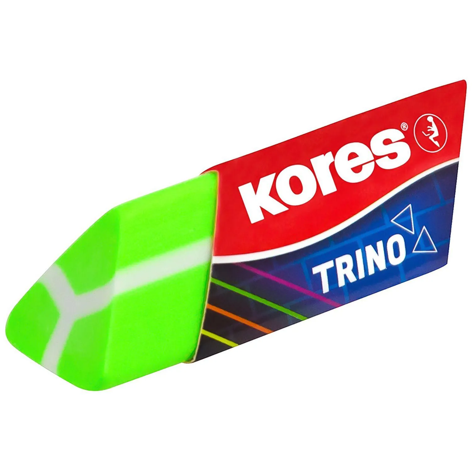 Ластик ПВХ Kores Trino (треугольный, оригинален) - Image 5