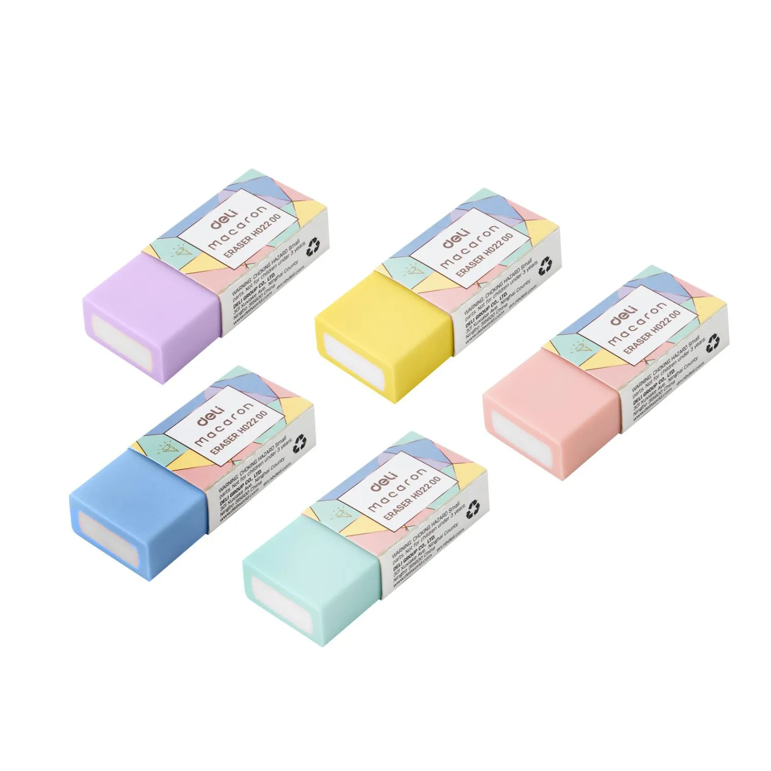 Ластик Deli Macaron мягкий для чернографитовых надписей - Image 3