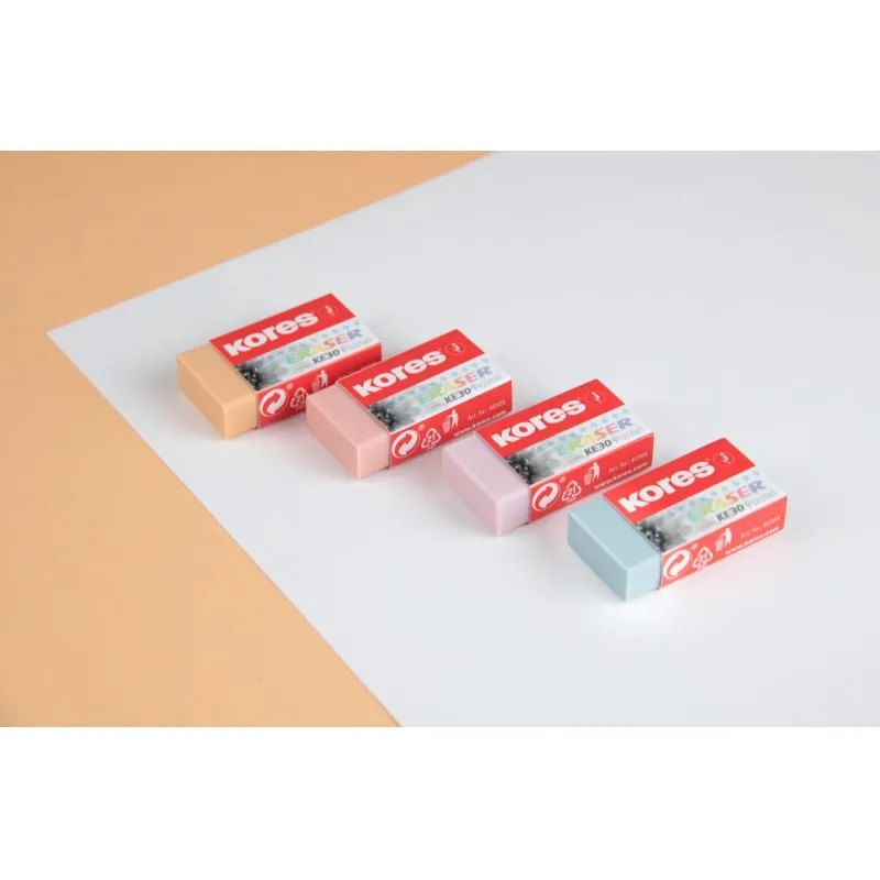 Ластик ПВХ пастельных цветов мягкий аккуратный eraser - Image 6