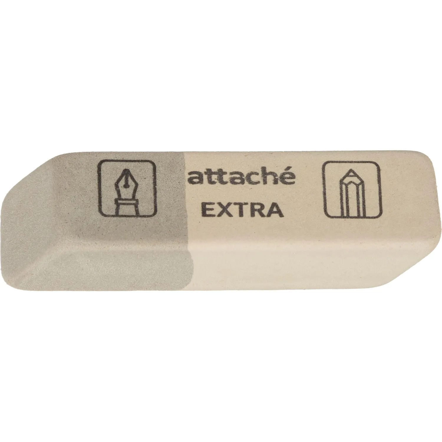 Ластик скошенный Attache Extra натуральная резина, высокое качество - Image 3