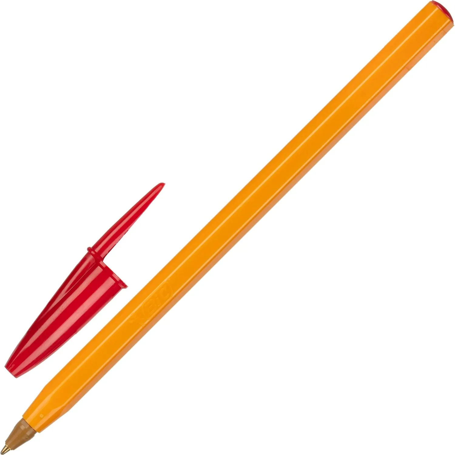Шариковая ручка Bic Orange Original Fine культовая, оранжевая - Image 7