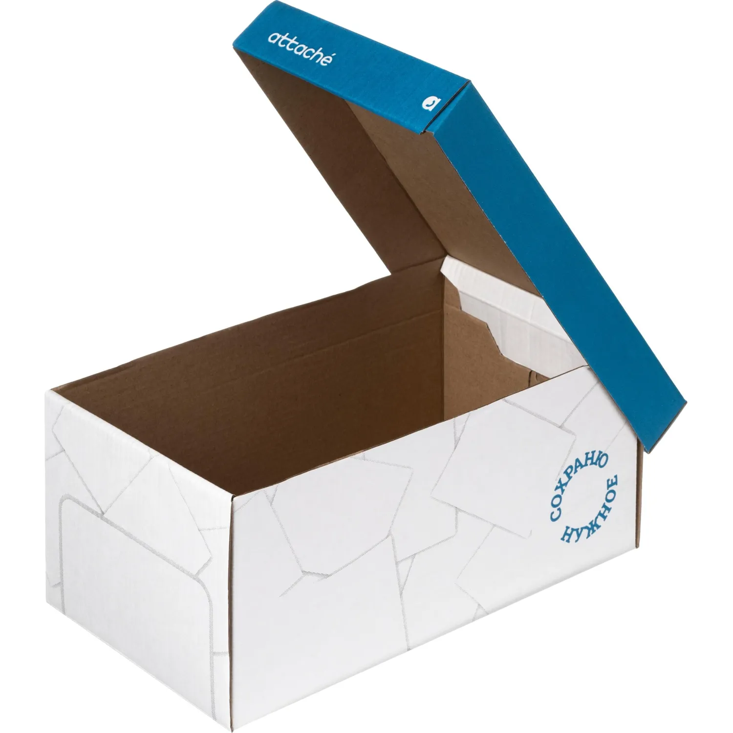 Картотека Attache на 1200 карточек формата А6 закрытая 270x155x120 мм