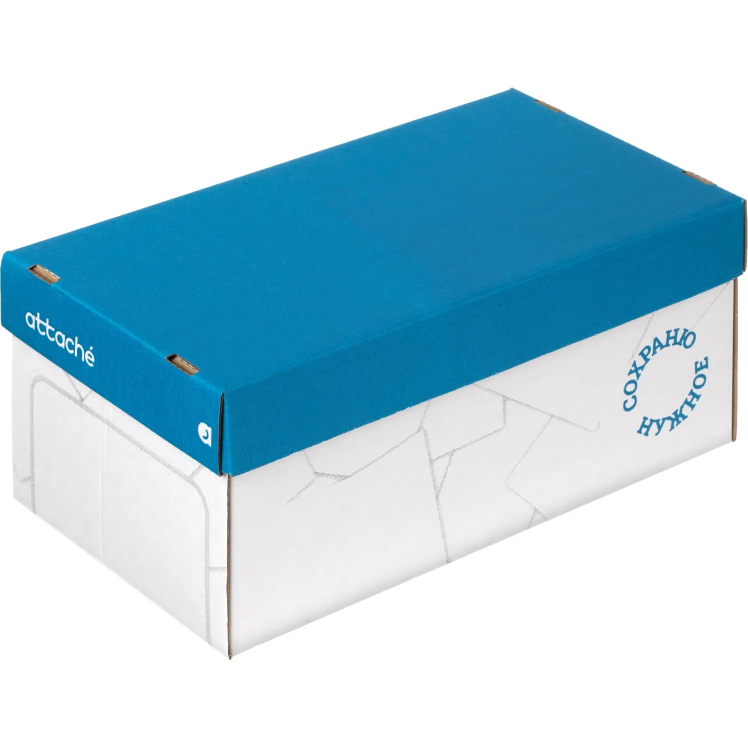 Картотека Attache на 1200 карточек формата А6 закрытая 270x155x120 мм - Image 2