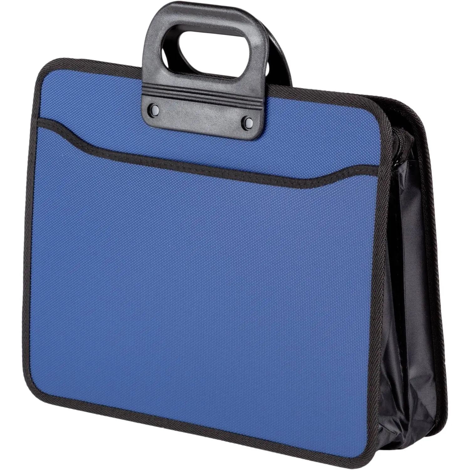 Папка-портфель Attache А4+ 39x32x12 см синяя 4 отделения - Image 2