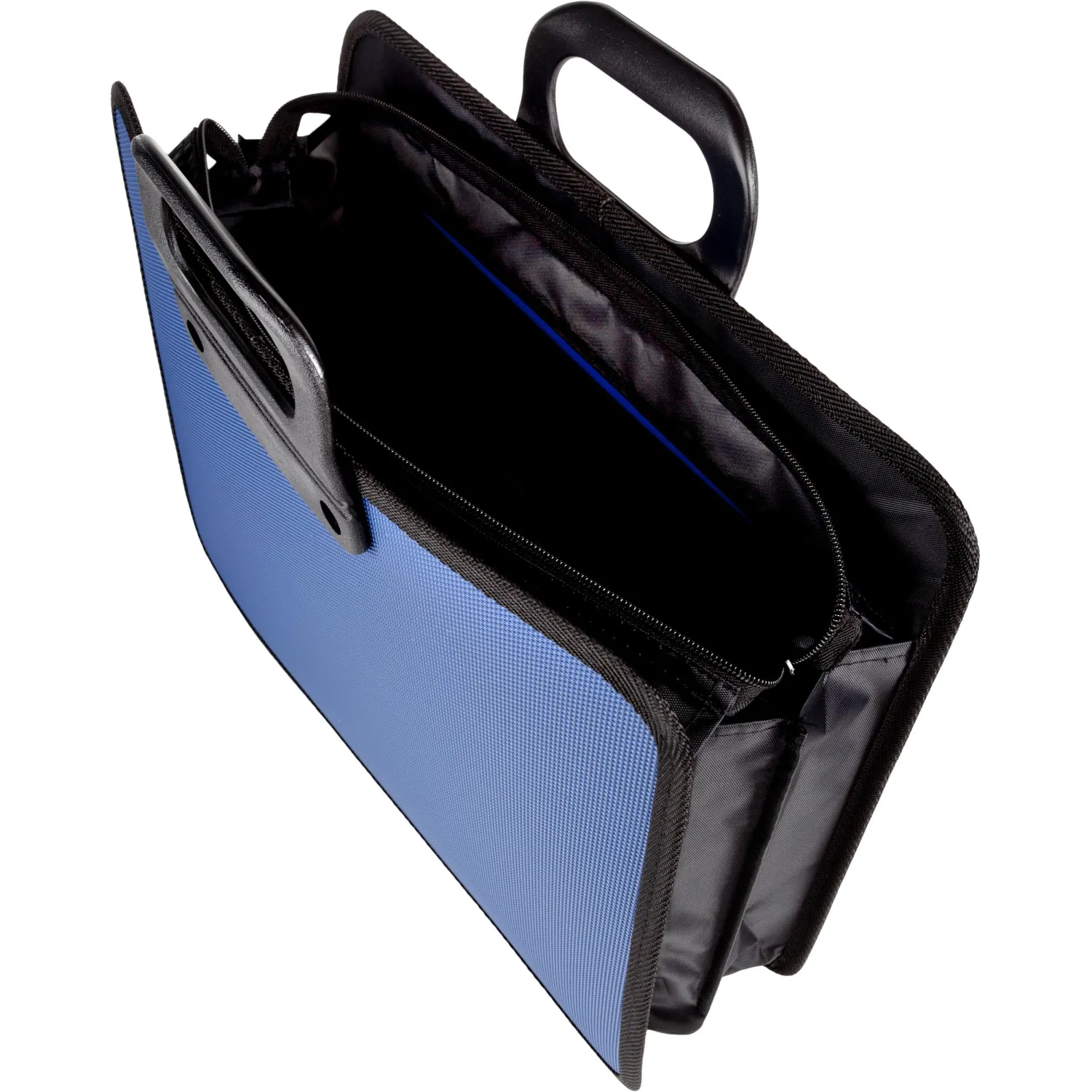 Папка-портфель Attache А4+ 39x32x12 см синяя 4 отделения - Image 3