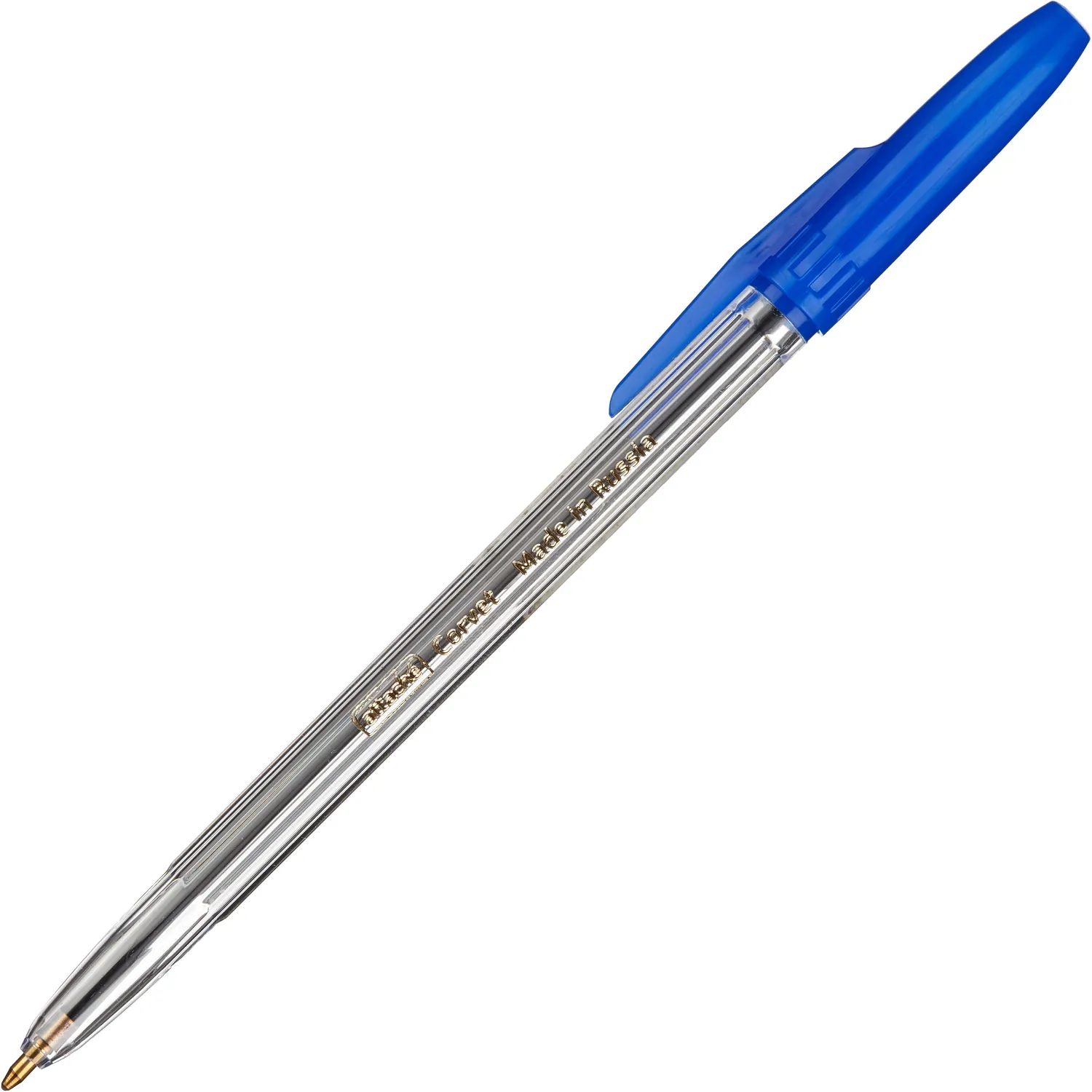 Шариковая ручка Attache Corvet синяя 0,7 мм, сменный стержень - Image 5
