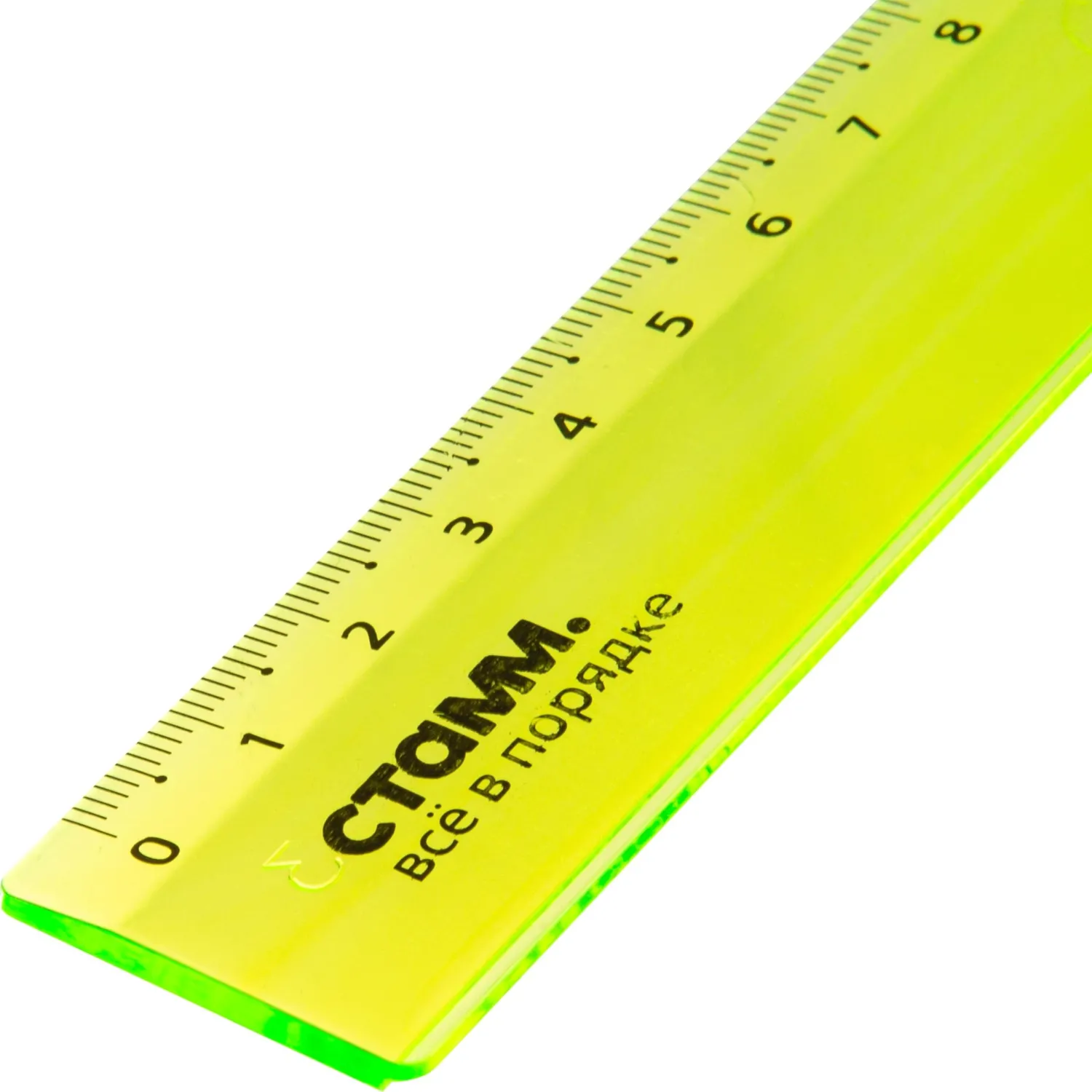 Линейка Стамм Neon Cristal 30 см пластиковая - Image 6