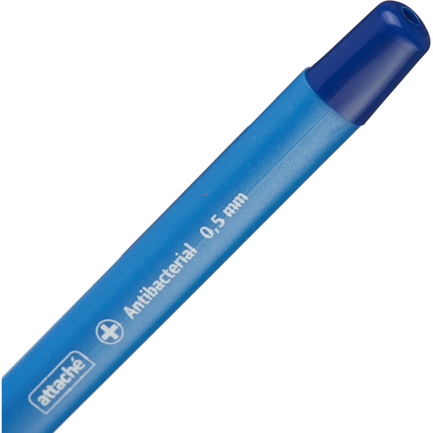Шариковая ручка Attache A05 antibacterial, черная масляная - Image 4