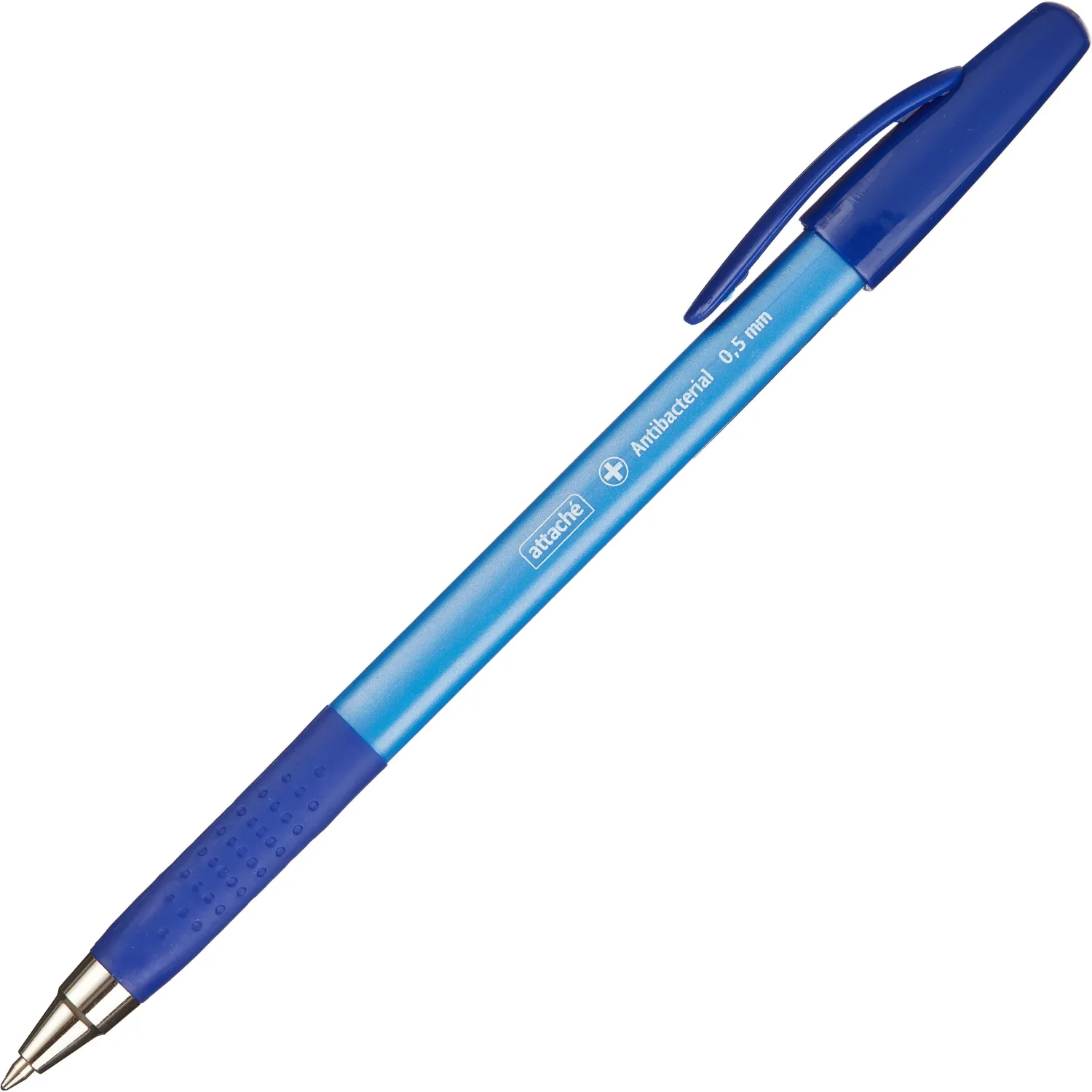 Шариковая ручка Attache A05 antibacterial, черная масляная - Image 5