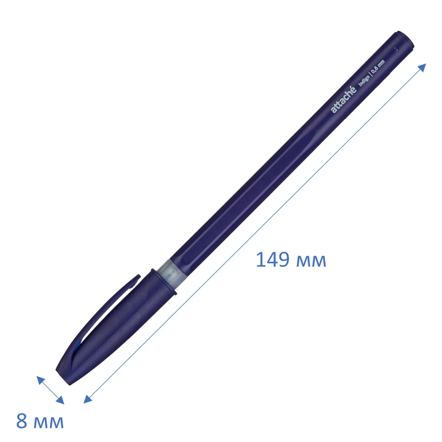 Шариковая ручка Attache Indigo — стиль, качество - Image 6