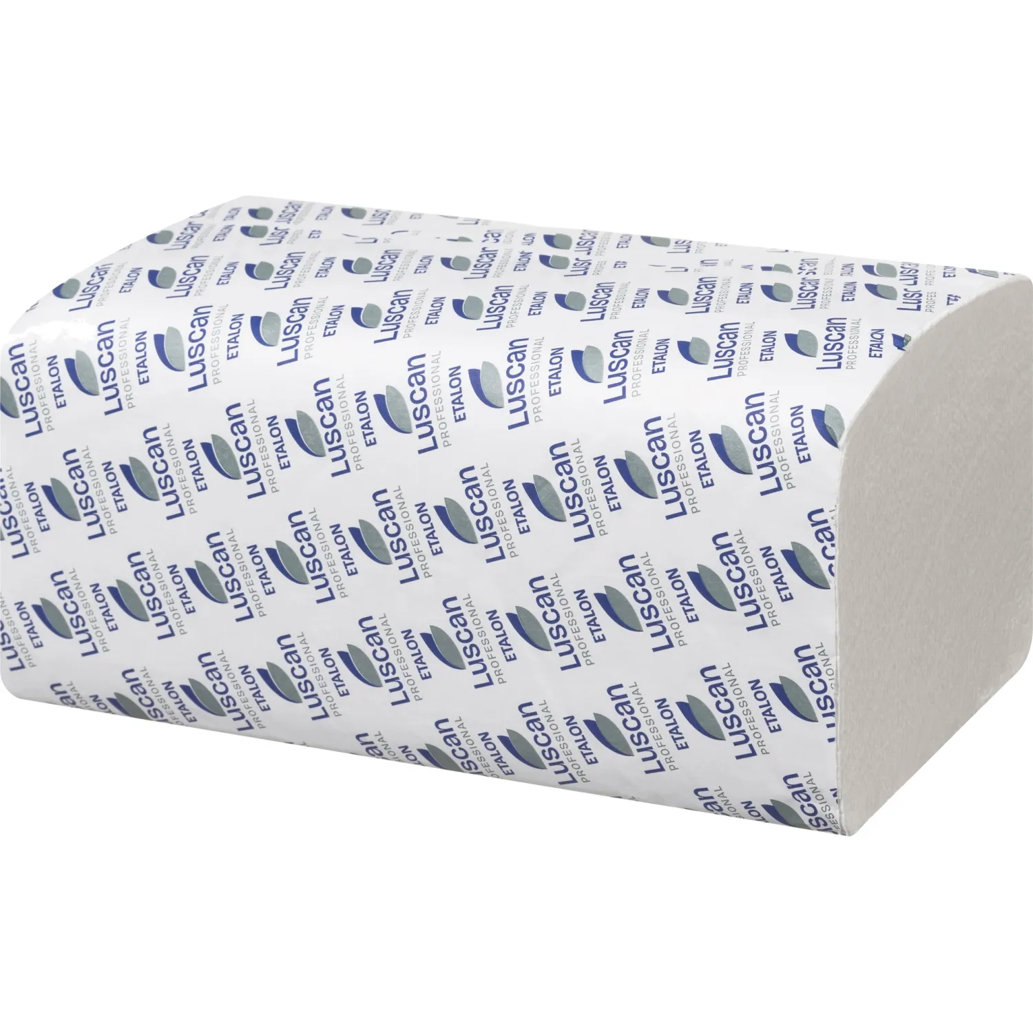 Полотенца бумажные листовые Luscan Professional H3 V-сложение 2-слойные белые 15 пачек по 200 листов - Image 2