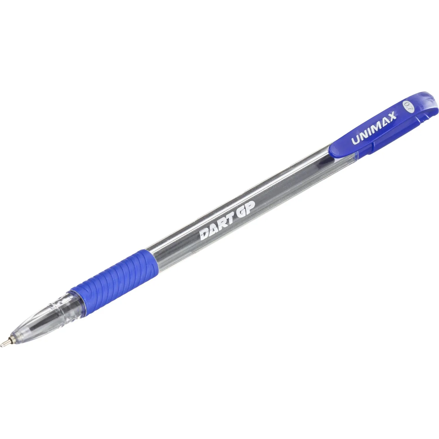 Ручка шариковая неавтоматическая Unomax (Unimax) Dart GP синяя (толщина линии 0.5 мм) - Image 7
