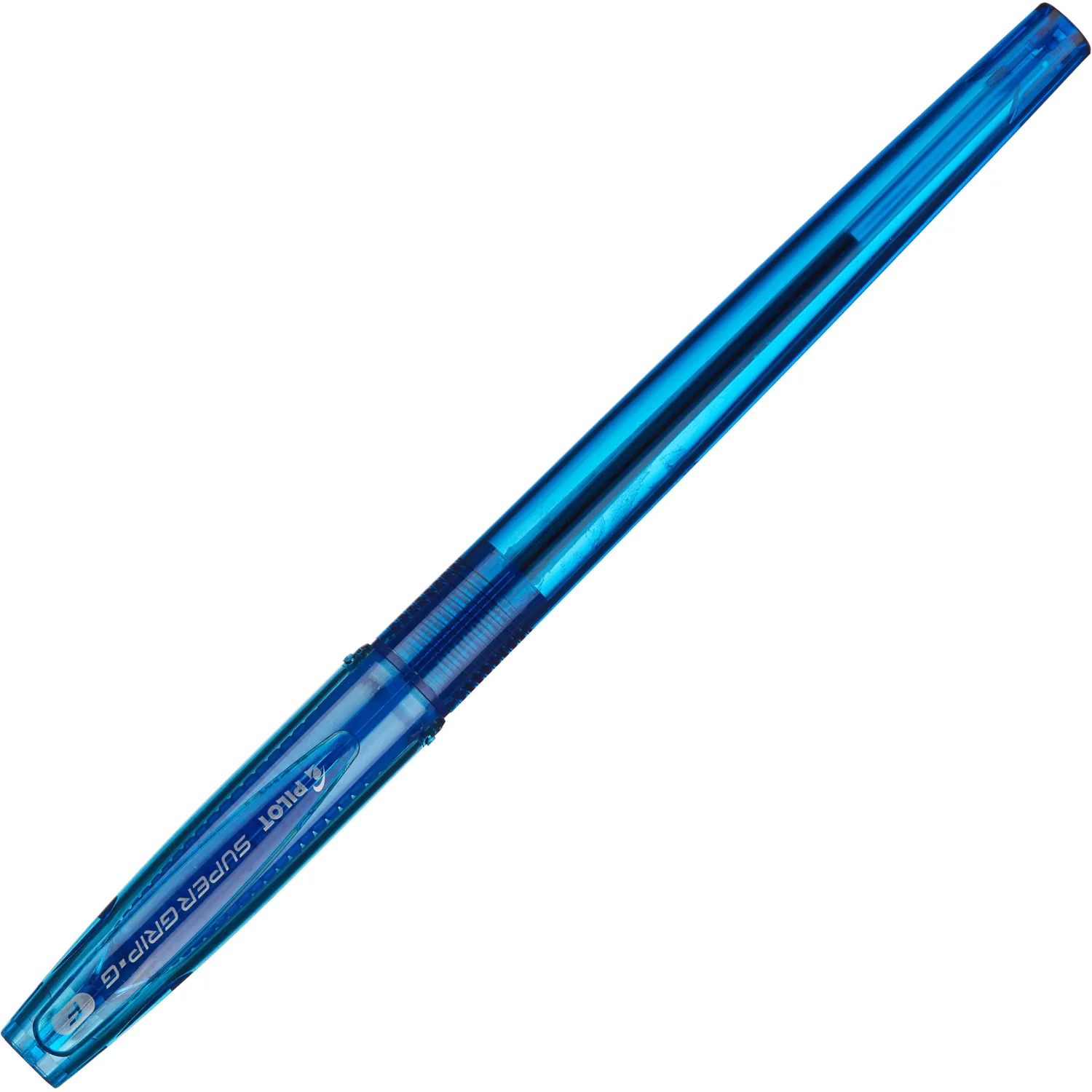 Шариковая ручка BPS-GG Super Grip G эргономичная прозрачная 0.7 мм, ультрамягкие чернила - Image 6