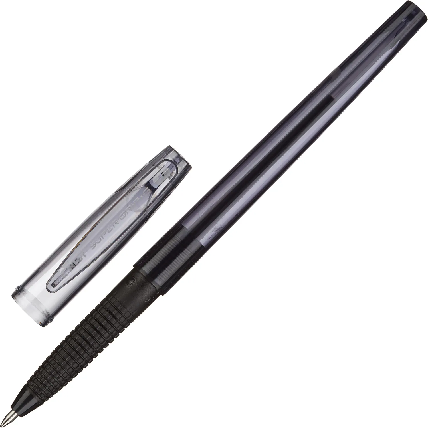 Шариковая ручка BPS-GG Super Grip G | Многоразовая, прозрачный корпус, ультрамягкие чернила, брендирование