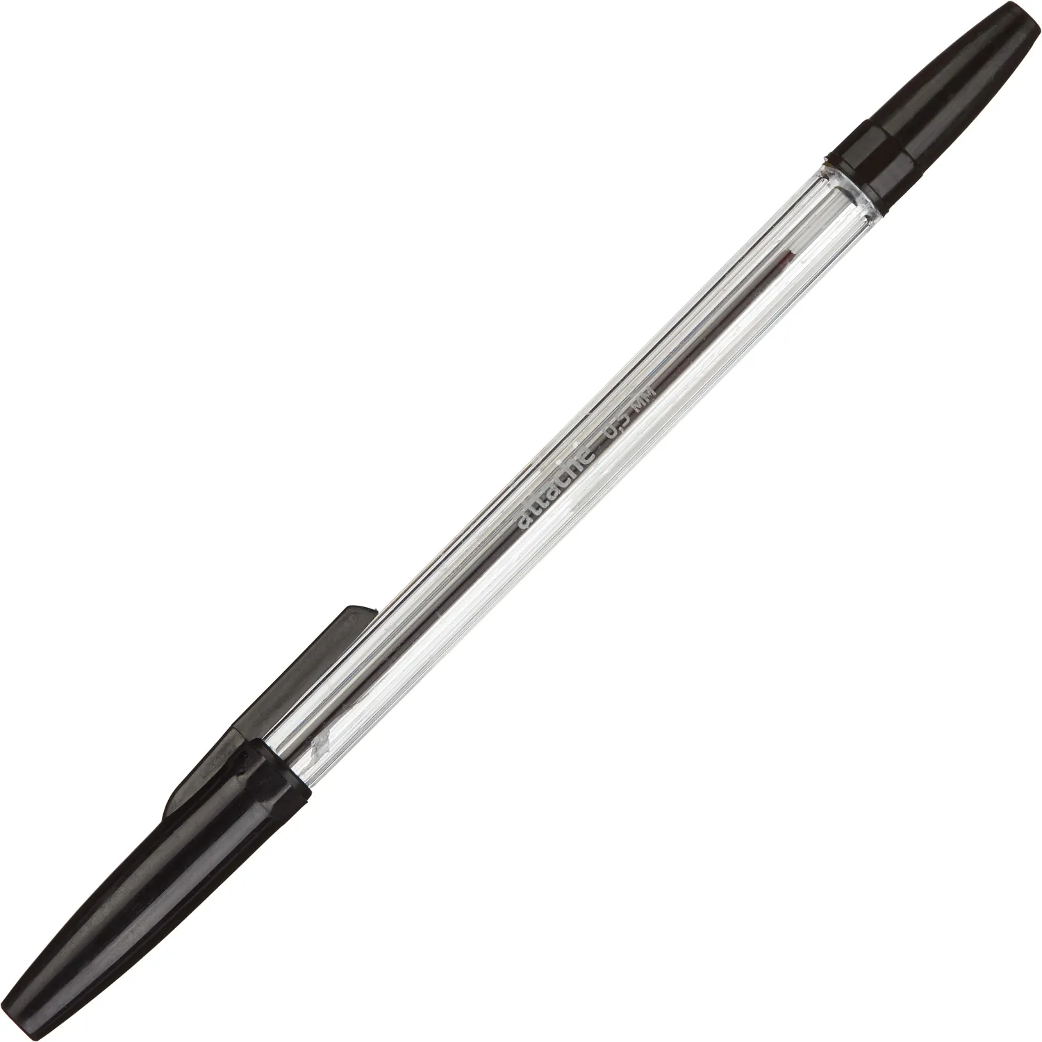 Шариковая ручка Attache Economy Elementary чёрная, компактная - Image 2