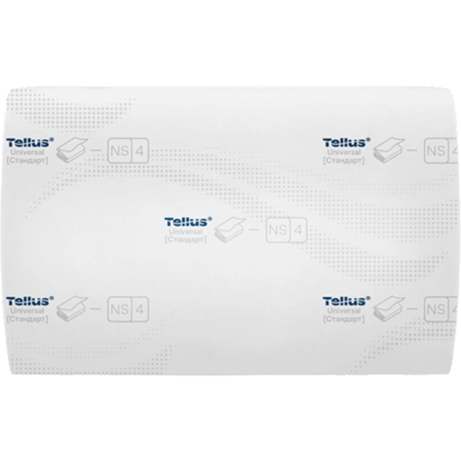 Салфетки бумажные для диспенсера Tellus Xpressnap N4 16х23 см белые 2-слойные 200 листов 20 пачек в упаковке (10844) - Image 2
