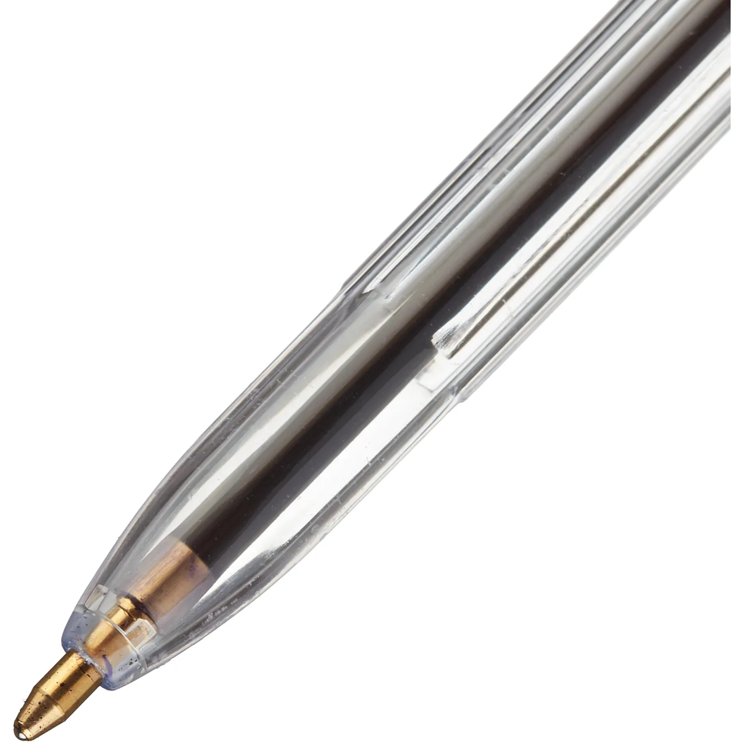 Шариковая ручка Офис масляная 0,7–1 мм, синий, стержень 168711, шестигранный корпус - Image 4