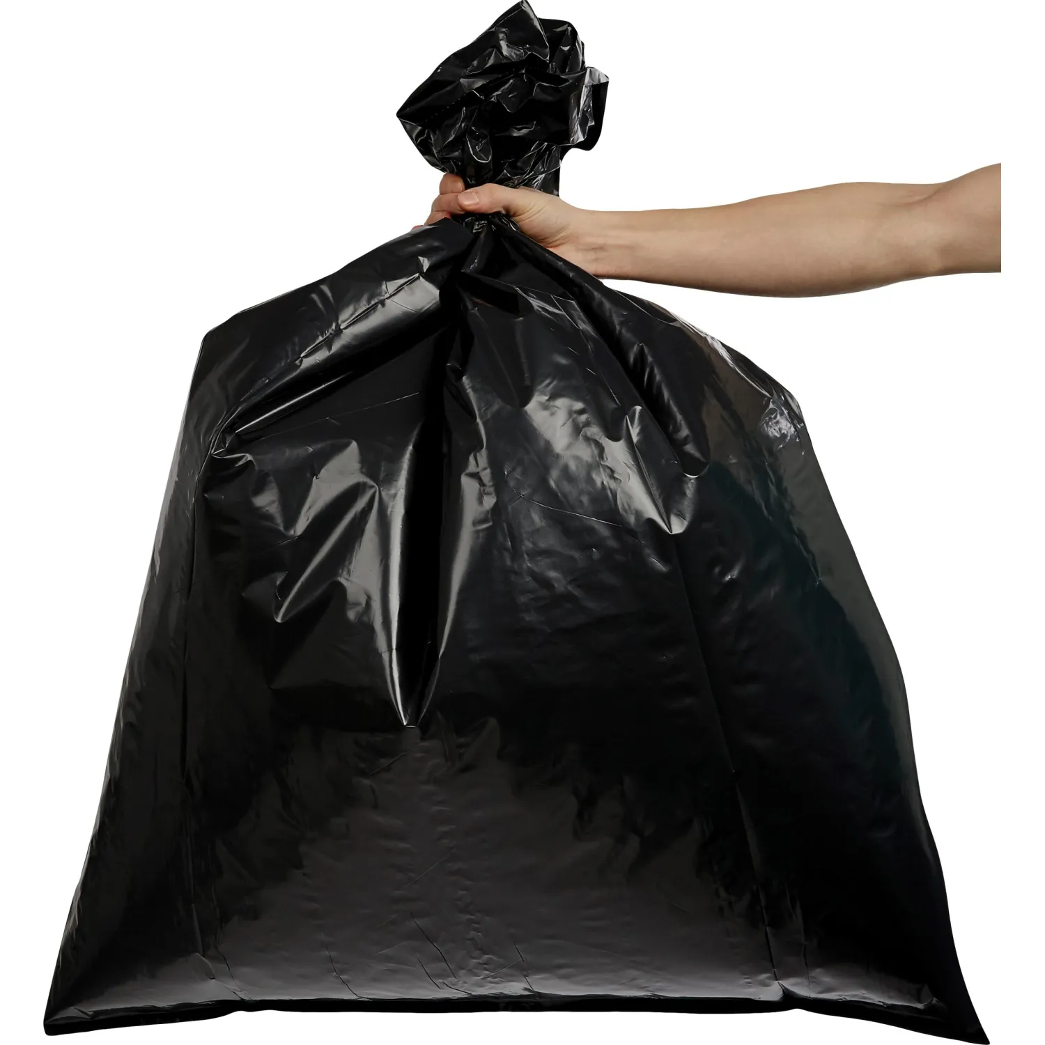 Мешки для мусора 160 л чёрные (ПВД 80 мкм, 10 штук) - Image 3