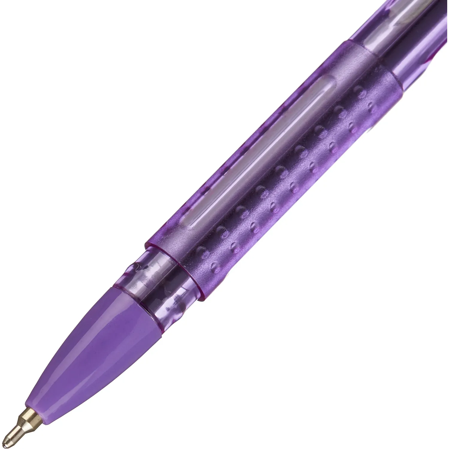 Ручка шариковая Attache Flicker синяя 0.7 мм, прозрачный корпус, сменный стержень 132.5 мм - Image 4
