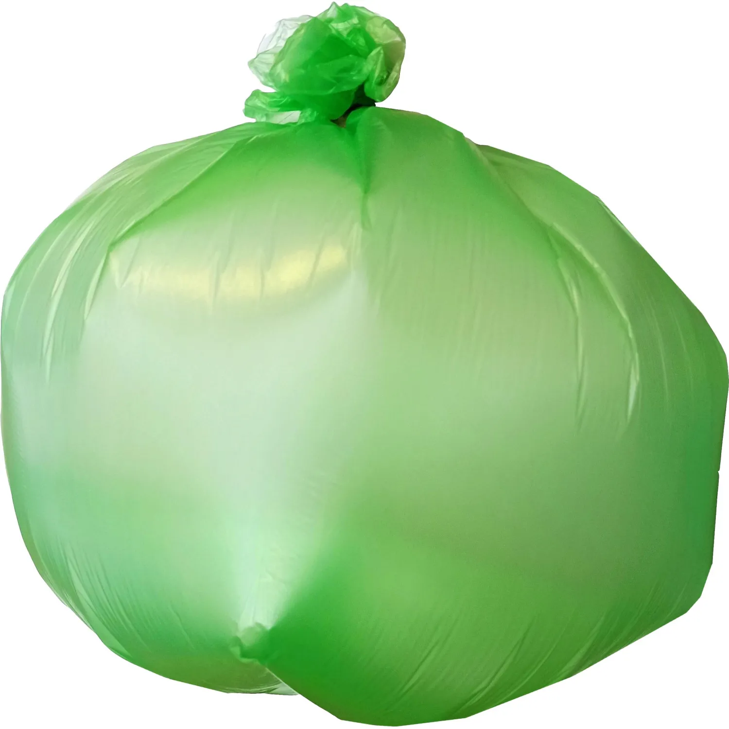 Мешки для мусора Bio 30 л зеленые (ПНД 10 мкм, 30 штук) - Image 3