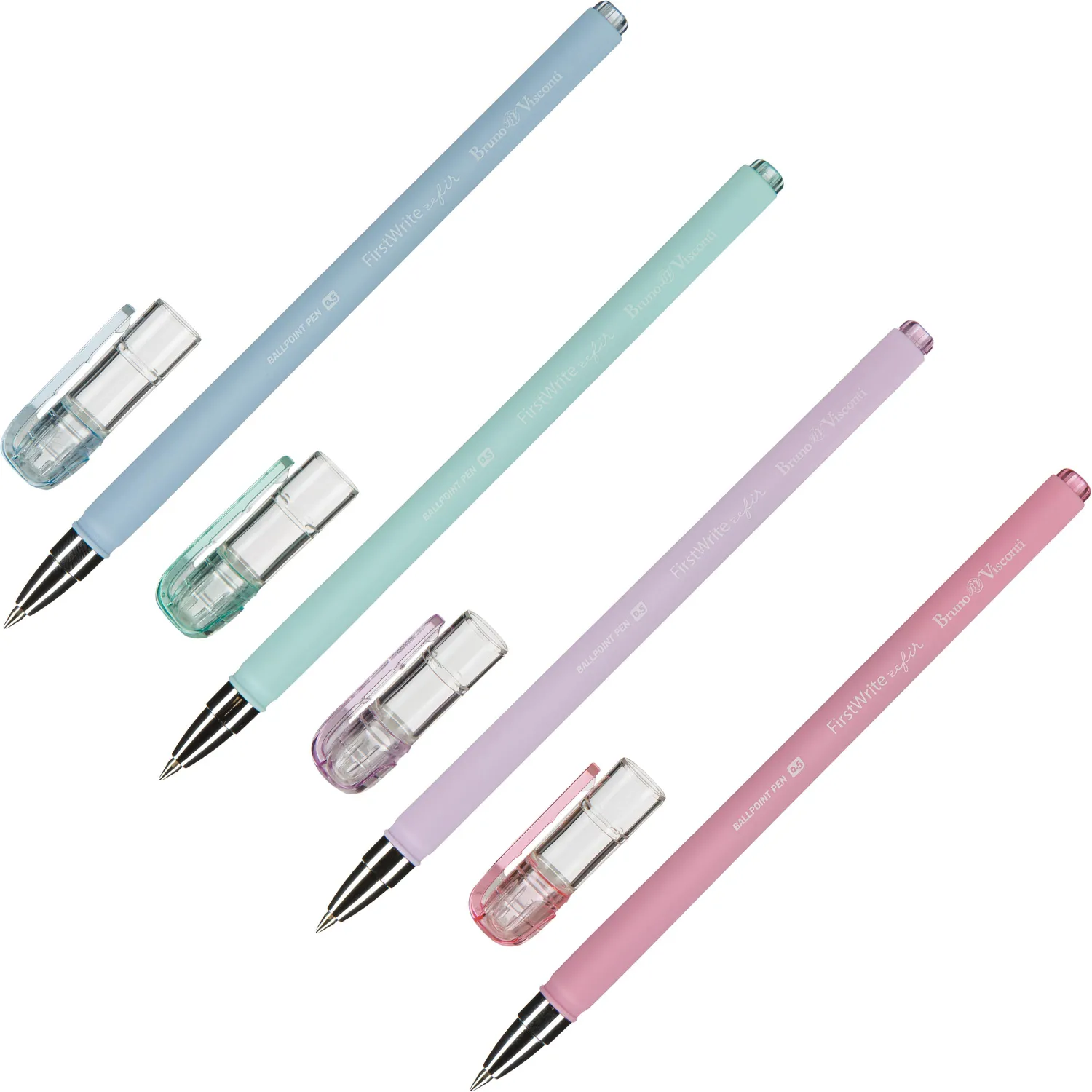 шариковая ручка FirstWrite Zefir покрытие Silk Touch, заменяемый стержень - Image 15