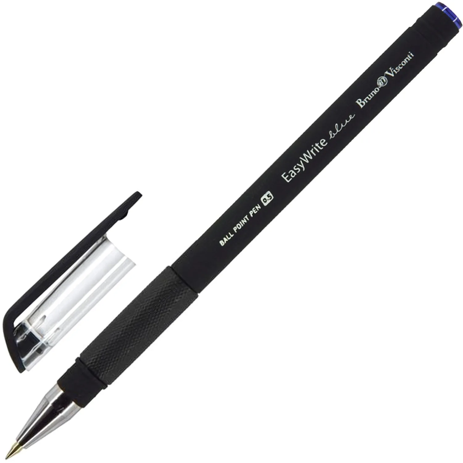 Шариковая ручка Bruno Visconti EasyWrite черная, 0,5 мм