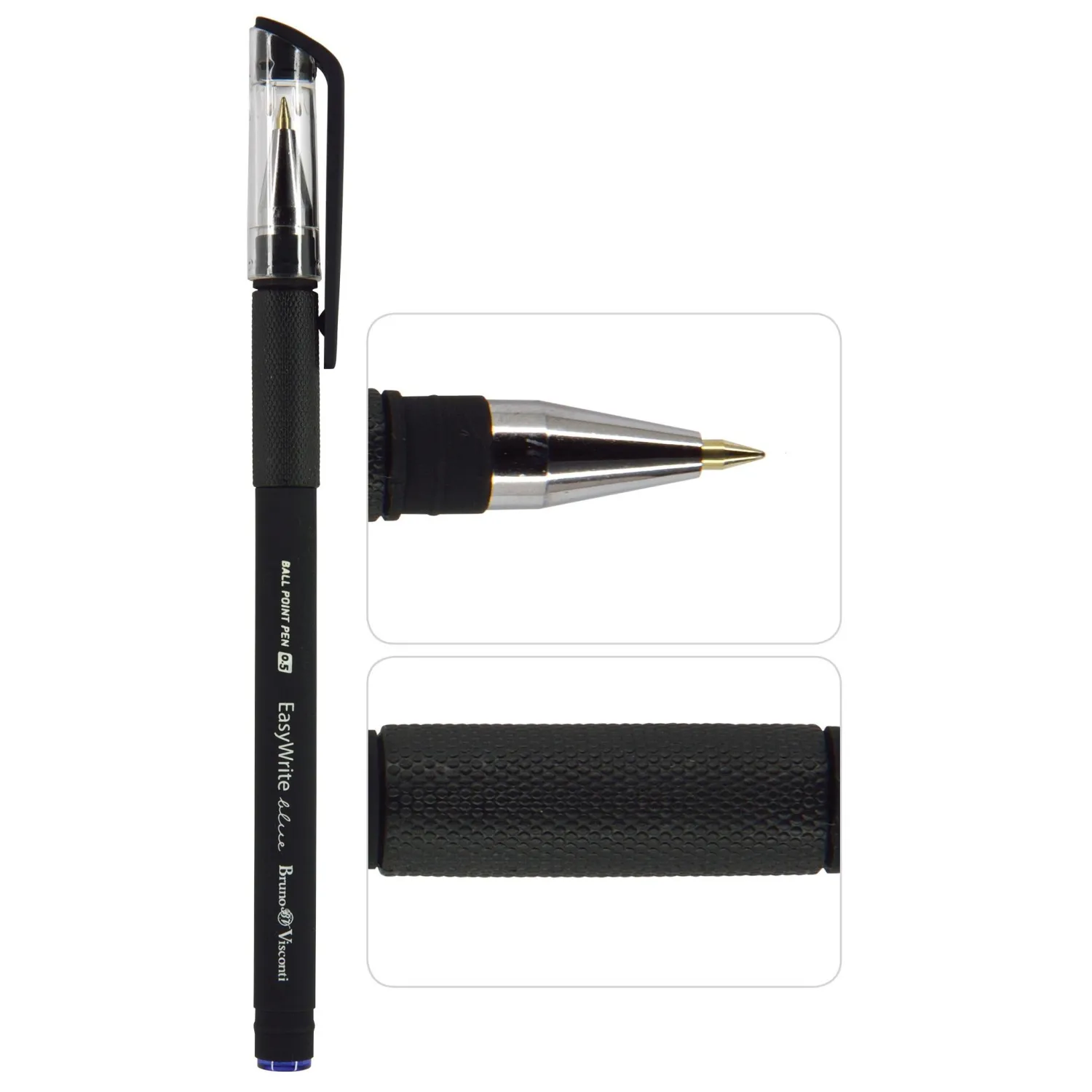 Шариковая ручка Bruno Visconti EasyWrite черная, 0,5 мм - Image 4