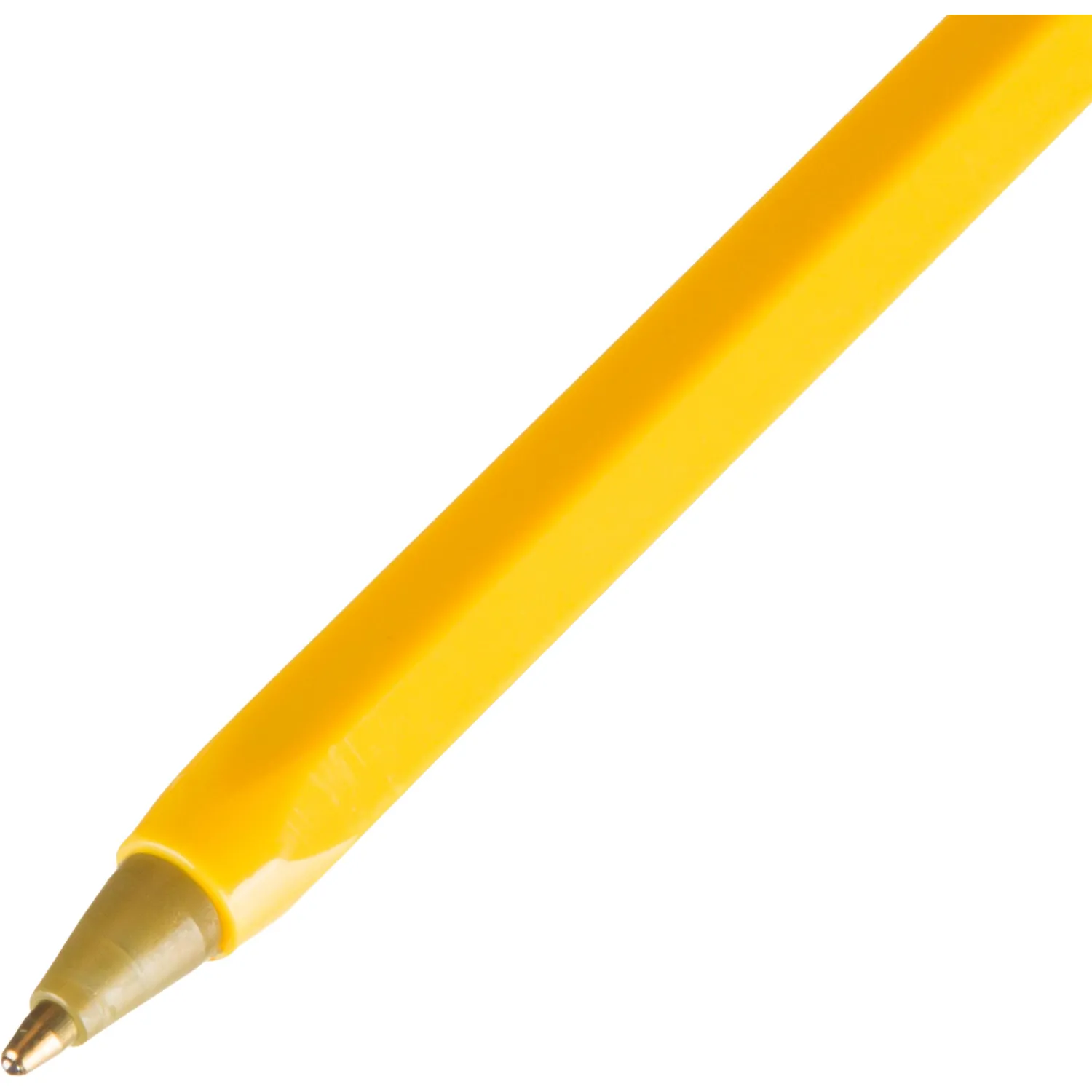 Ручка шариковая одноразовая Выбор есть Attache Economy 0.7 мм синяя, оранжевый корпус - Image 4