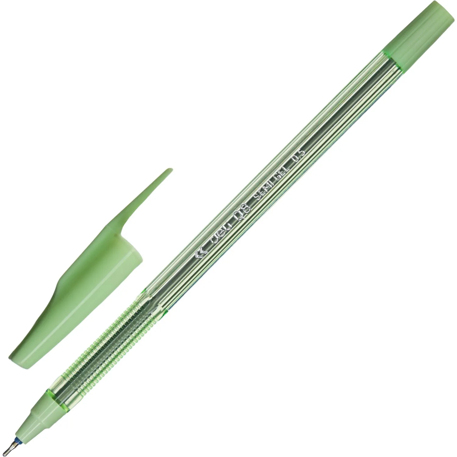 Шариковая ручка Deli Think EQ8-C прозрачная неавтоматическая - Image 5