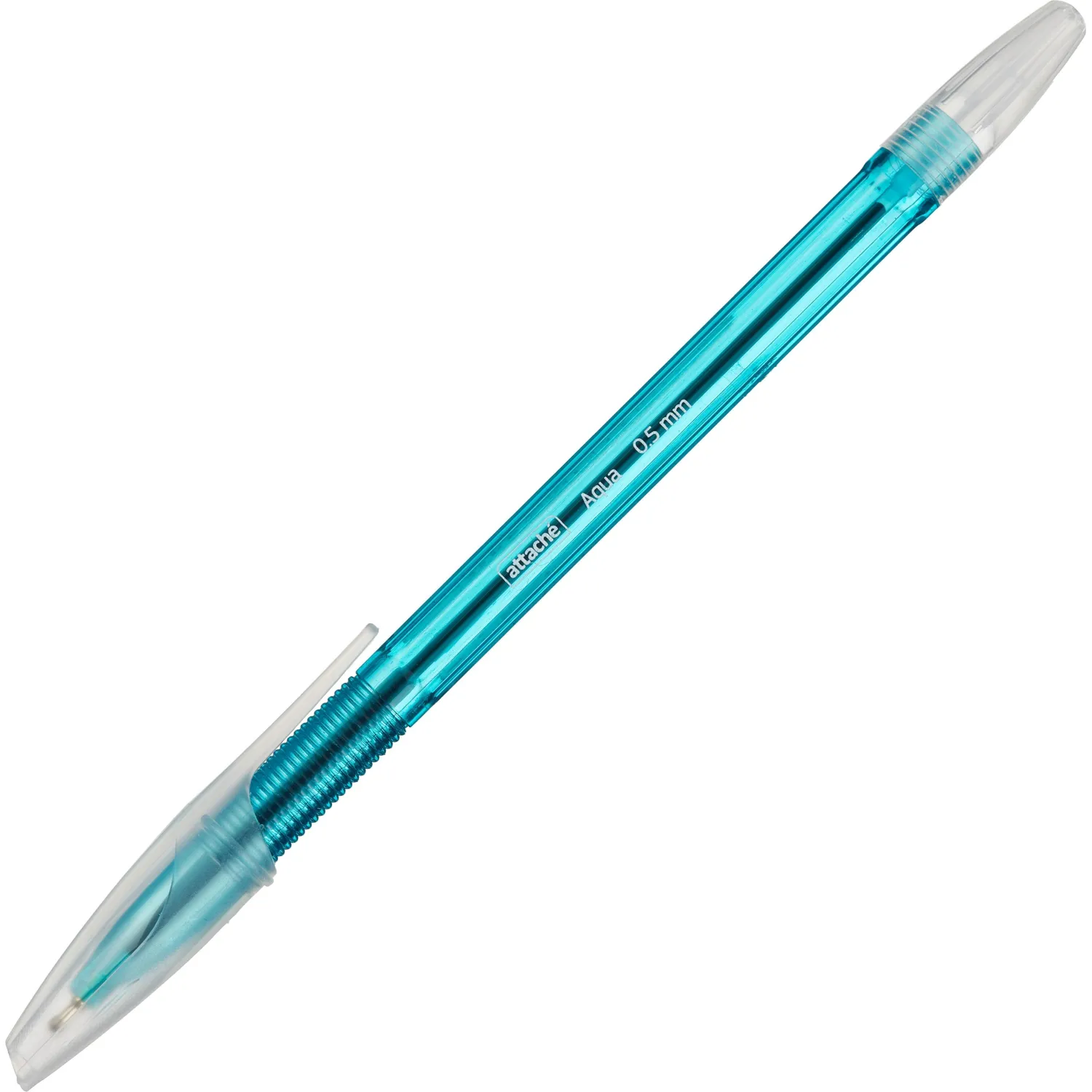 шариковая ручка Attache Aqua синий 0.5 мм, набор 12 шт., масляные чернила - Image 2