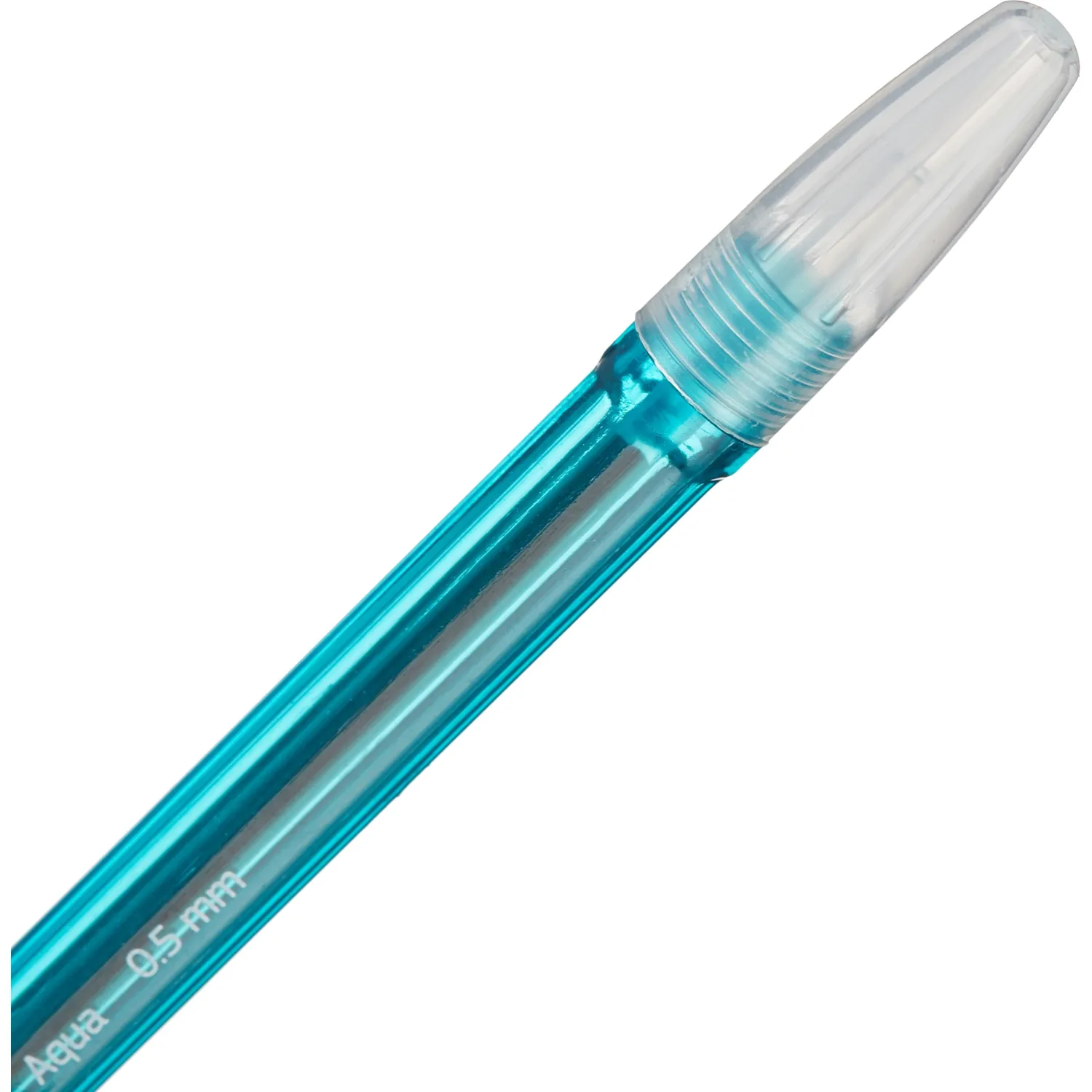 шариковая ручка Attache Aqua синий 0.5 мм, набор 12 шт., масляные чернила - Image 4