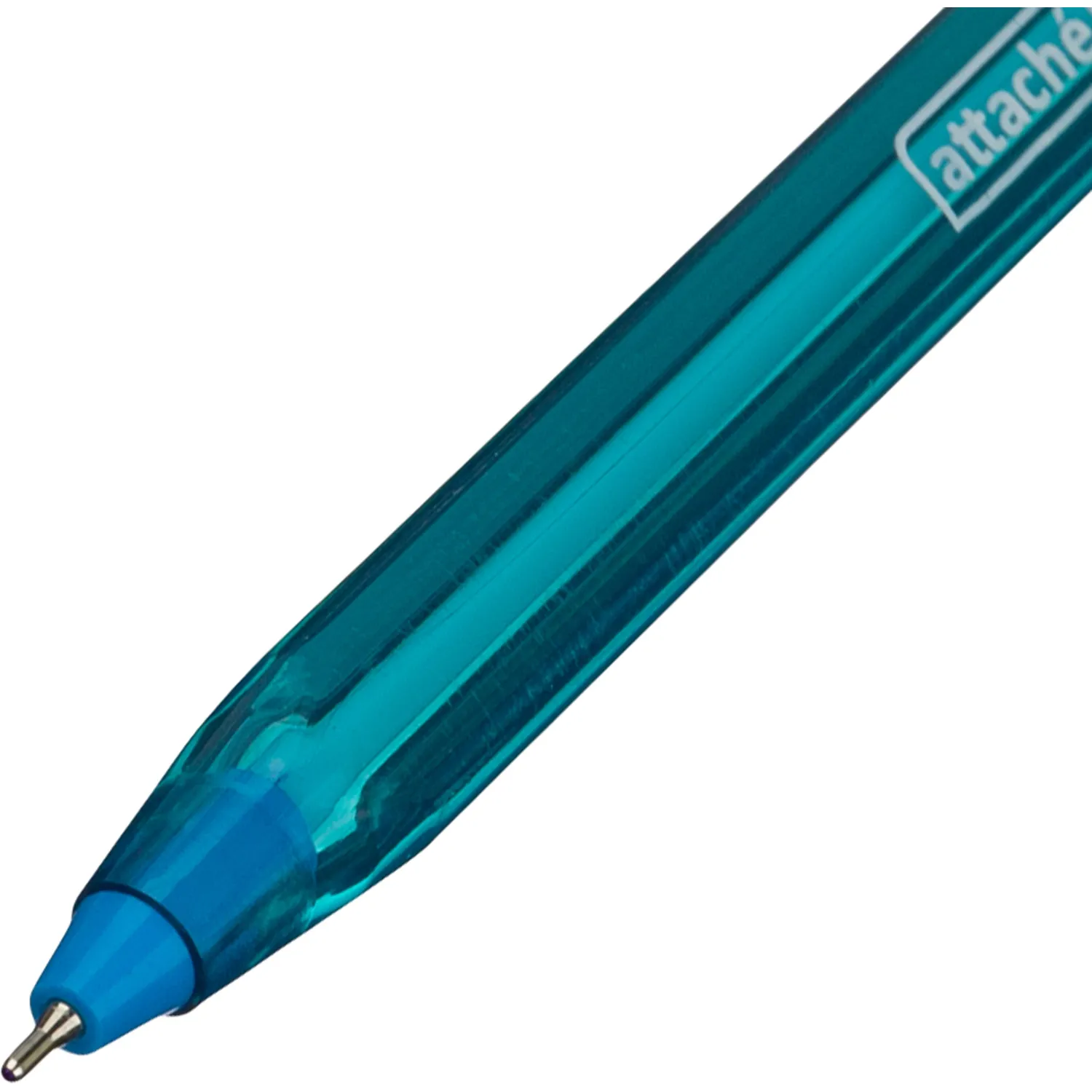 Шариковая ручка Attache Ink Mate 0.3 мм, синий цвет, масляные чернила, эргономика - Image 3