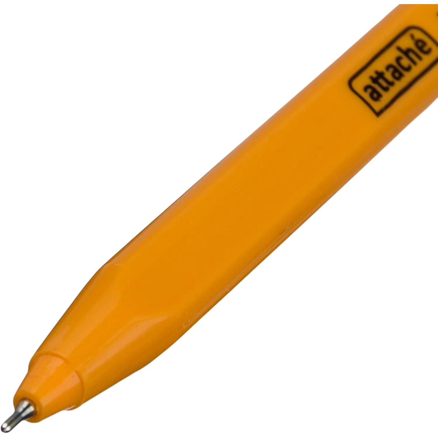 Шариковая ручка Attache Ink Mate — трехгранная, с ярким дизайном, клипом и масляными чернилами - Image 3