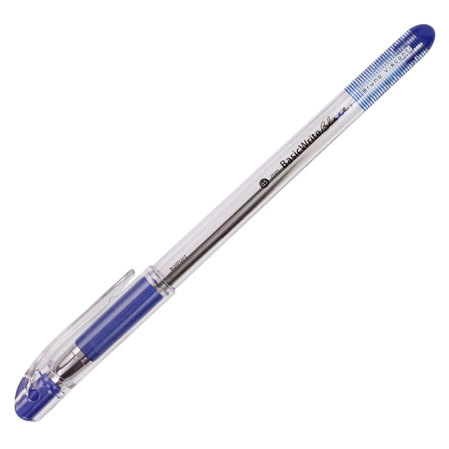 легкая прозрачная ручка BasicWrite Premec 0.5 мм чернила Dokumental - Image 2