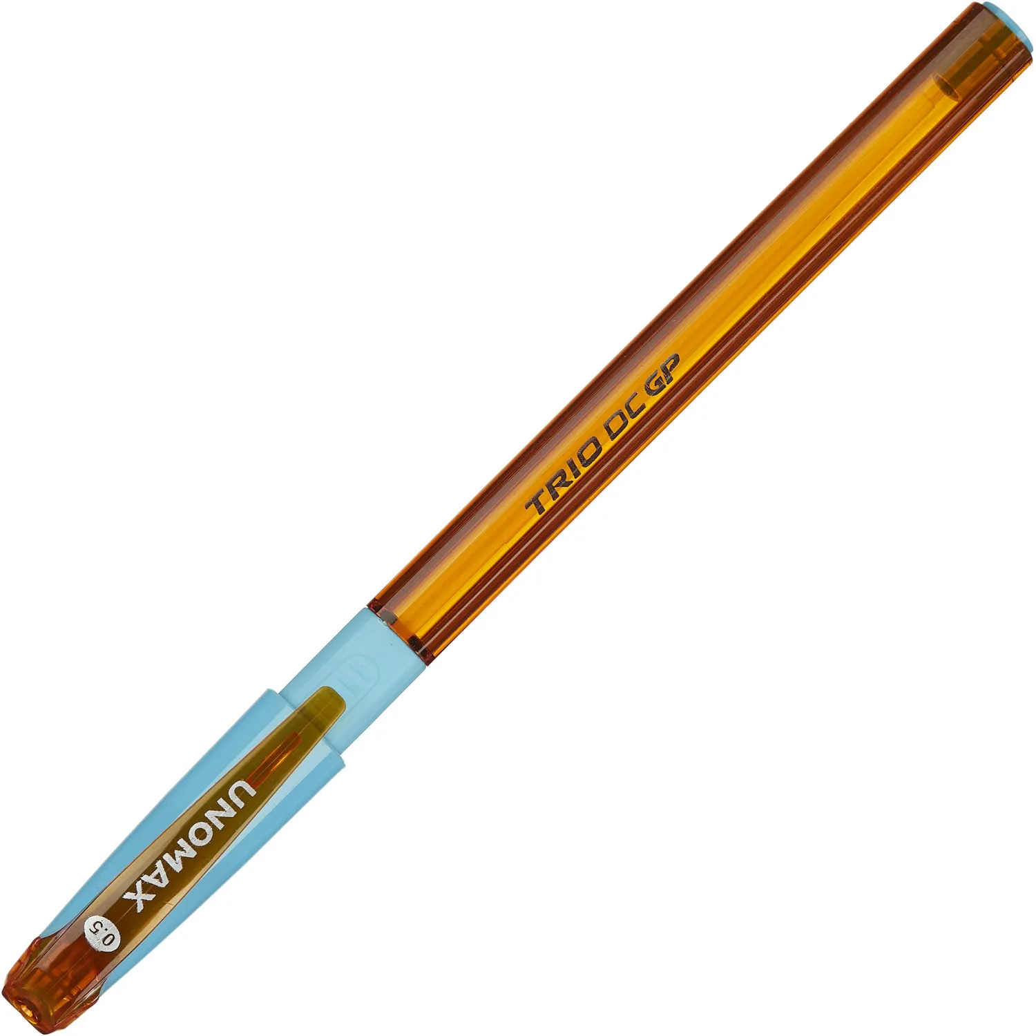 Шариковая ручка Unomax Trio DC GP масляная Visco Fluid Ink синий 0.35 мм премиум - Image 2