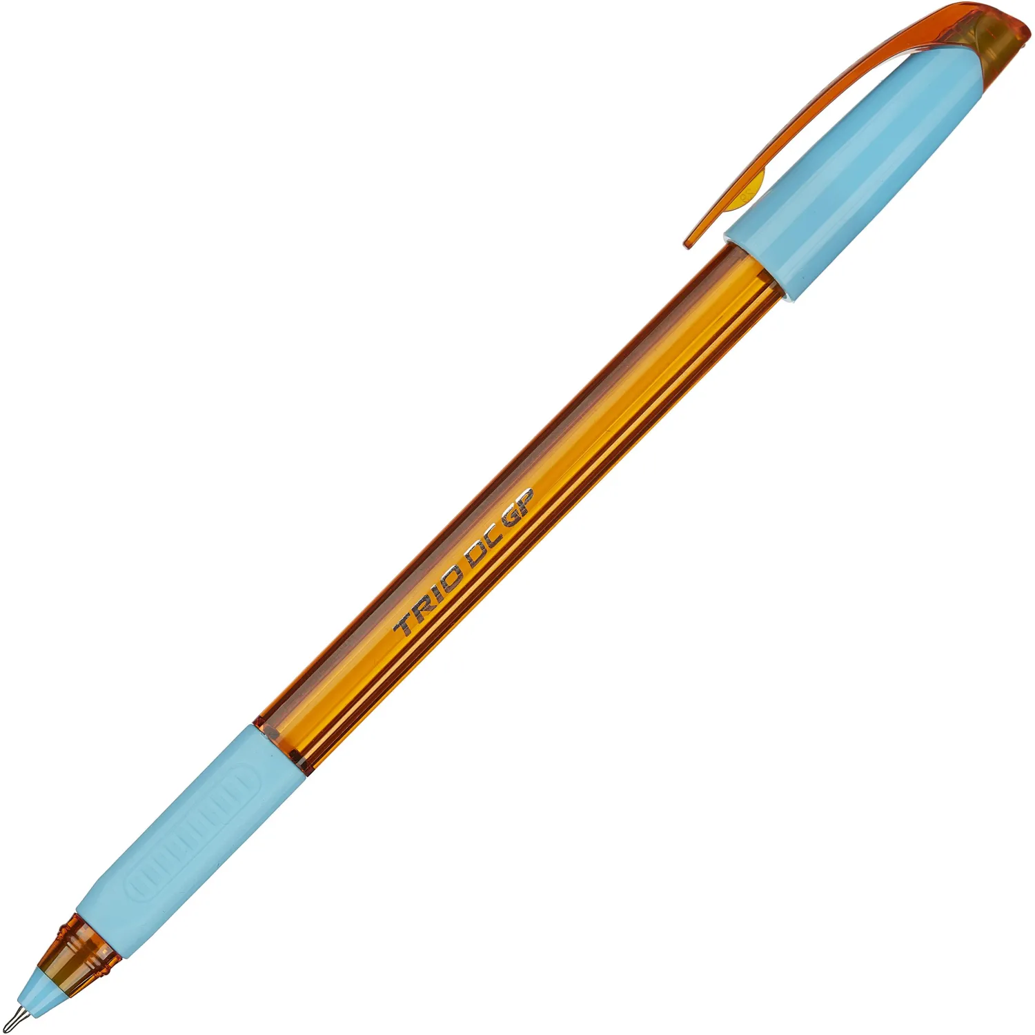 Шариковая ручка Unomax Trio DC GP масляная Visco Fluid Ink синий 0.35 мм премиум - Image 6