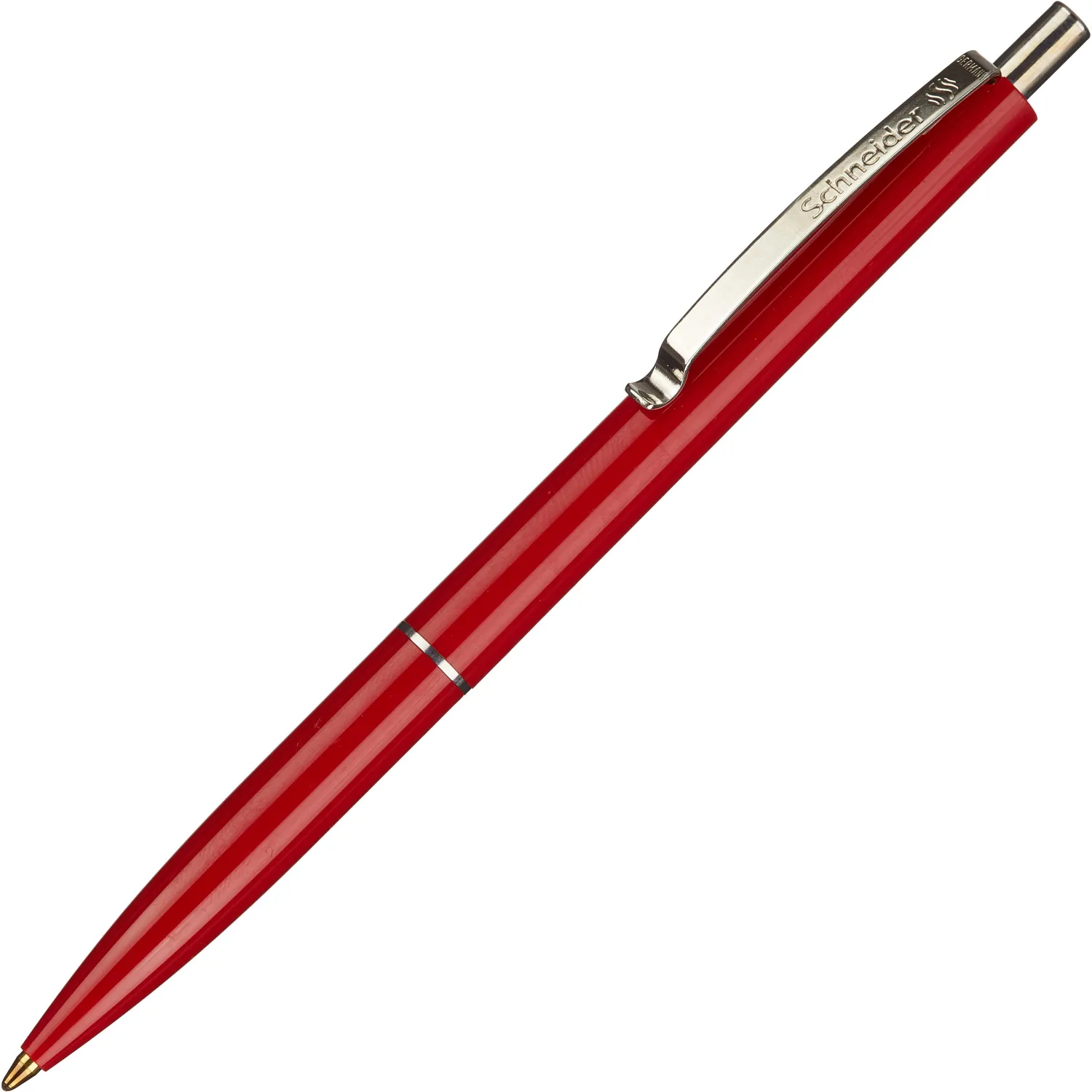 Шариковая ручка Schneider K15 красная с механизмом подачи стержня - Image 2