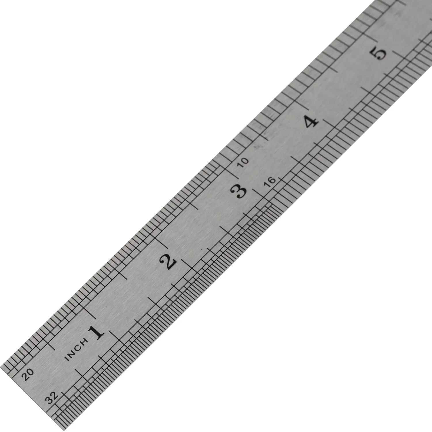 Линейка Attache 40 см металлическая серебристая две шкалы - Image 4