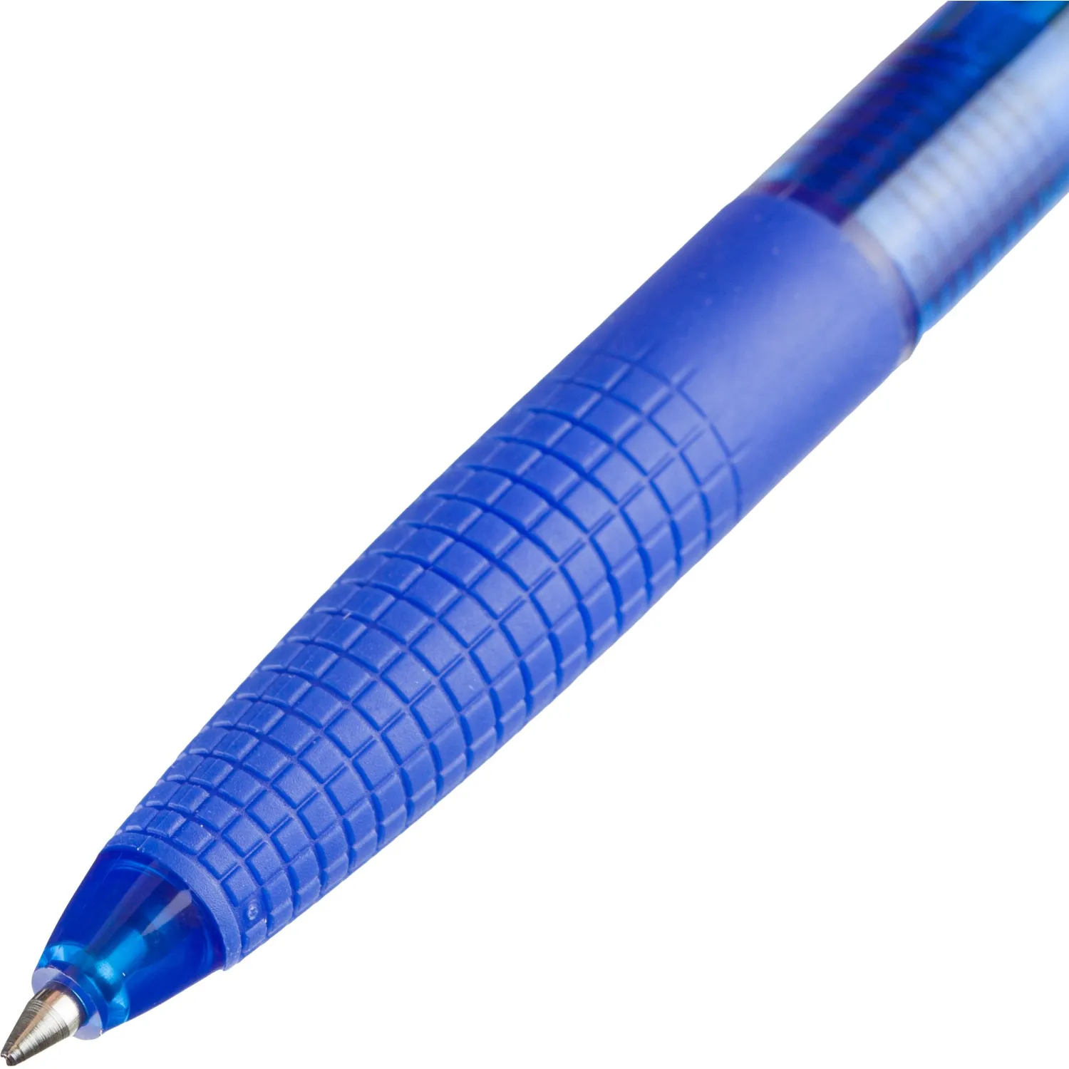 Шариковая ручка BPGG-8R Super Grip G автоматическая 0.7 мм, прозрачный корпус, новый стержень - Image 4